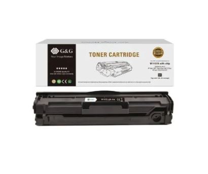 G&G W1107A Black Toner With Chip