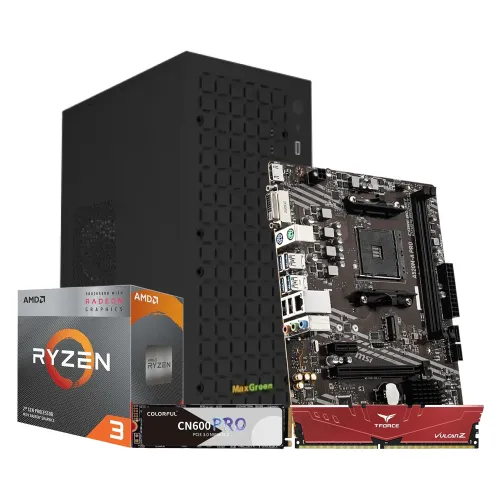AMD Ryzen 5 3400G Processor Gaming Desktop PC