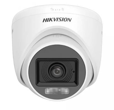 Hikvision DS-2CE76D0T-LPFS 2MP Dual Light Audio Fixed Turret Camera